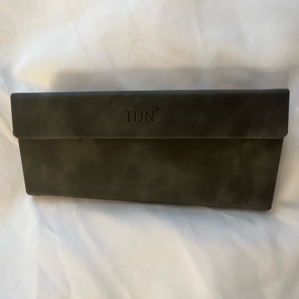 TIJN Dark Gray Eyeglass Case